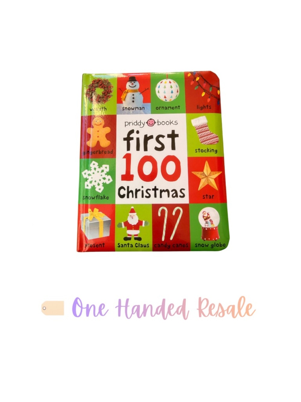 🎄 First 100 Words Christmas Baby Board Book